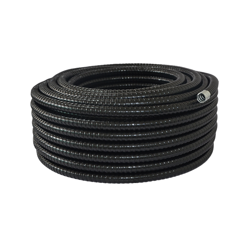 How does plastic coated metal hose meet the safety requirements of modern industry?